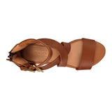 STYLO Sandalias Casuales para Mujer simipiel Tan 1079